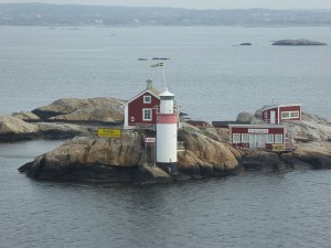 Einfahrt nach Göteborg