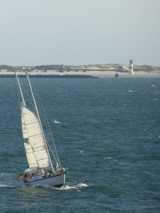 Blick nach Düne