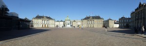 Panorama Amalienborg Schlossplatz