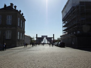 Blick zur Oper