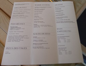 Yacht Club Mittagessen