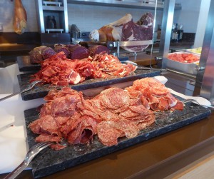 Salami und Schinken