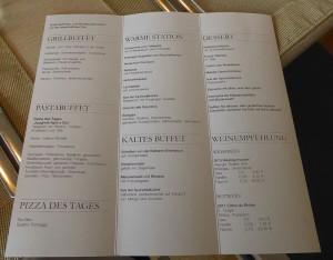 Mittagessen im Yacht Club
