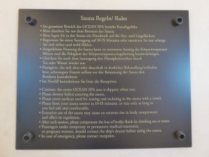 Saunabereich