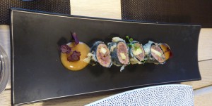Thunfisch-Avokado-Rolle