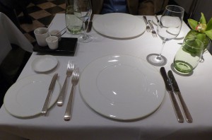 Gedeck im Serenissima
