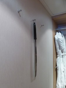 Haken und Schuhlöffel