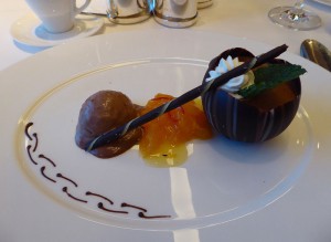 Valrhona Kaffee-Schokoladenmousse