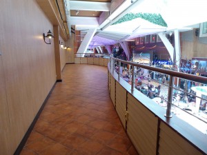 früherer Diamod Club Balkon