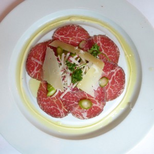 Charred Beef Carpaccio