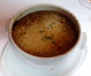 Three Cheese Roasted Onion Soup