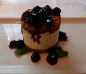 Huckleberry Cheesecake
