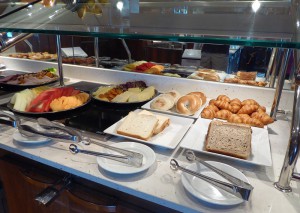 Frühstück im Diamond Club