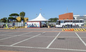 neuer Shuttlebus-Stop