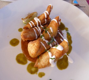 Chicken and Roasted Corn Empenada