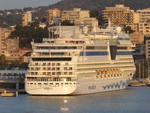 AIDAblu in Palma de Mallorca