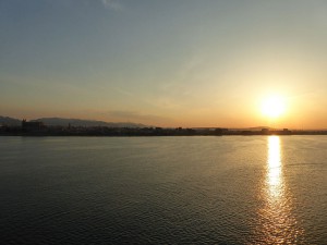 Sonnenaufgang über Palma de Mallorca