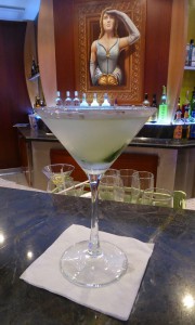 Basilikum-Gurken-Martini
