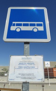 kostenloser Hafenshuttle nur Samstags und Sonntags