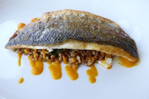 Pan Seared Branzino