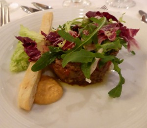 Eggplant and Kalamata Olive Tartare