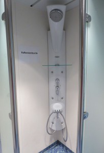 Sauna - Kaltwasserdusche