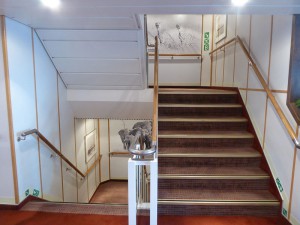 Treppenhaus hinten