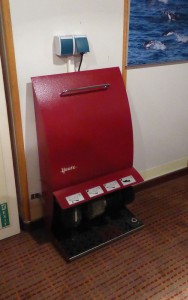 Schuhputzautomat Deck 3 hinten