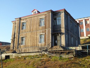 historisches Holzhaus