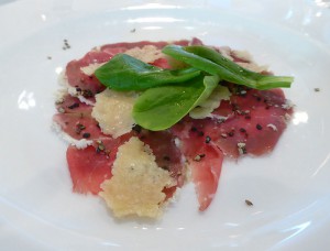 Carpaccio vom Rinderfilet