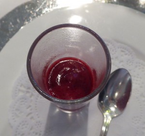 Sorbet Waldbeeren mit Rum