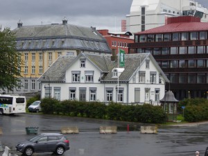 Touristen-Information am Hafen