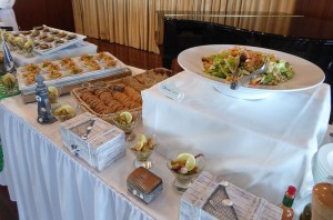 Vorspeisen Fischbuffet