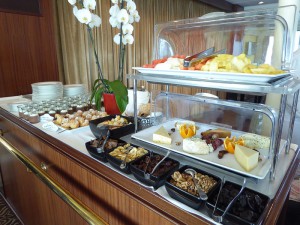 Nachspeisen, Käse, Obst