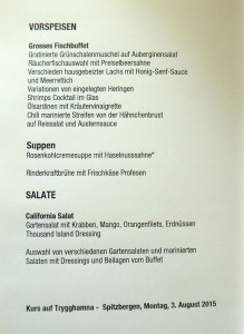 Mittagessen Tag 2