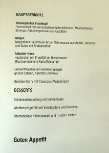 Mittagessen Tag 2