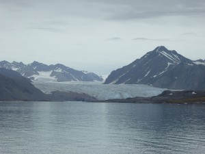 Anfahrt auf Ny-Ålesund