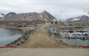 Blick auf Ny-Ålesund