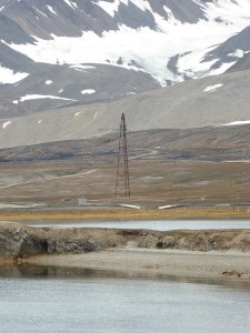 Luftschiffmast vom Schiff aus