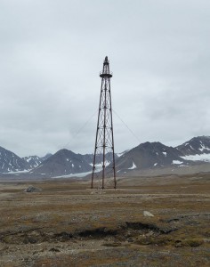 Ankermast des Luftschiffs von Amundson