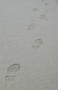 deine Spuren im Sand