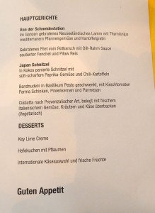 Mittagessen Tag 4