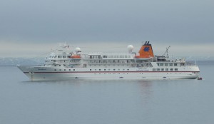 MS Bremen vor Gråhuken