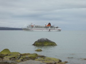 MS Bremen im Bockfjord