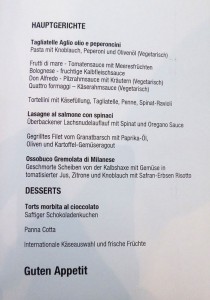 Mittagessen Tag 5