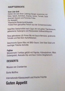 Mittagessen Tag 6