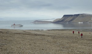 MS Bremen in der Palanderbukta