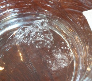 Gin mit Gletschereis