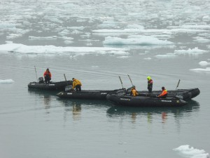 die Zodiacs warten schon