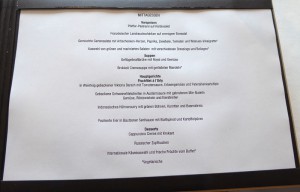 Mittagessen Tag 3